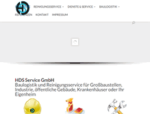 Tablet Screenshot of hdsservice.de